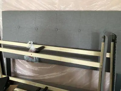 Dresser and Queen bed and mattress and box spring