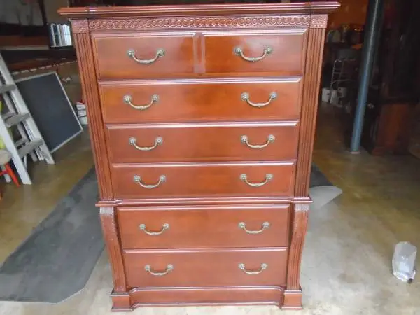 Cherry Highboy Dresser/Chest of Drawers