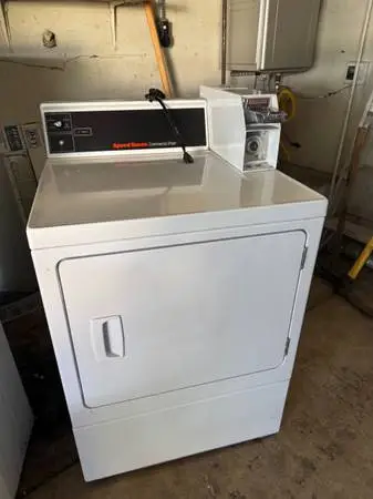 Maytag commercial washer dryer coin operated must go