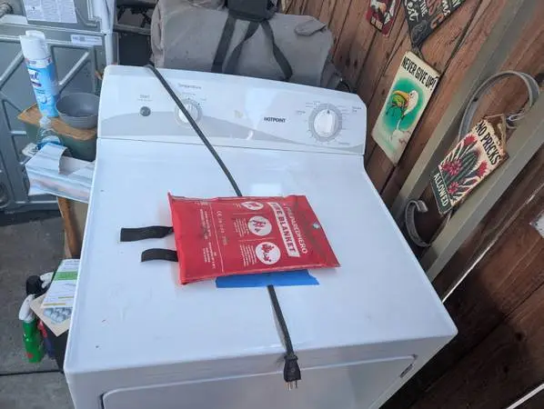 Gas Dryer GE Hot point