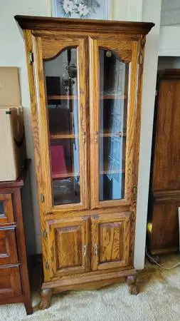 Stereo system cabinet or gaming cabinet or bookcase