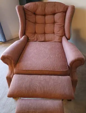 Upholstered Reclining Arm Chair