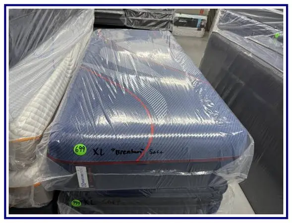 Twin Xl Sealy Elite Hybrid Mattress & Box Spring Bed