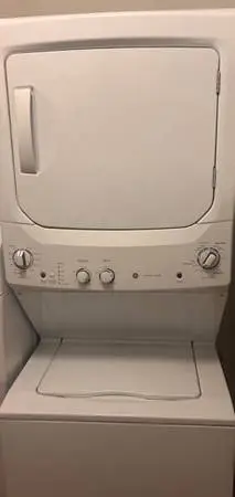 GE stackable washer and dryer delivery available