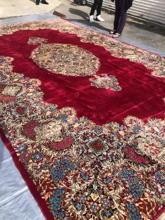 Kerman 10x16 Hand Knotted hand made 100%wool Persain rug