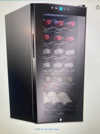 Wine cooler ivation 18-bottle