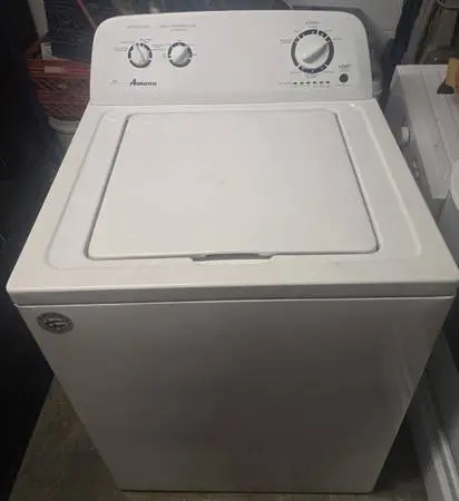 White Amana Top Load Washer