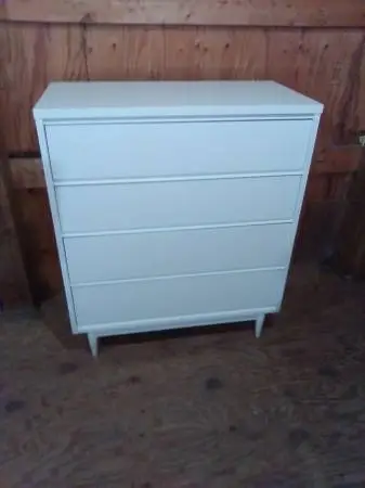 4 Drawer Mid Century Chest