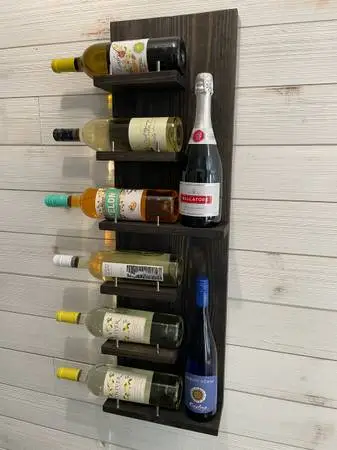 Custom Bottle Display Wall Mount