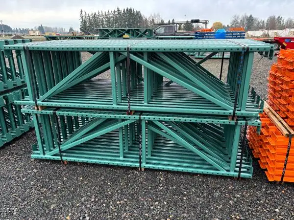 Used racking shelving wire decking