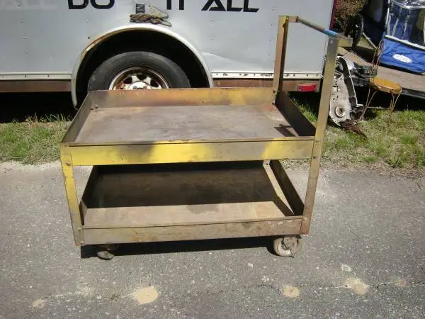 Steel parts/material cart