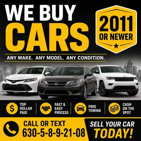 We buy Cars for Cash we beat all offers junk cars fast cash