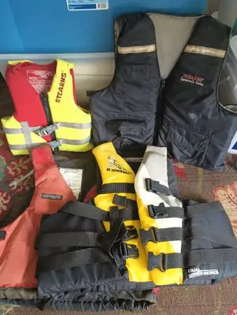Jet ski vests