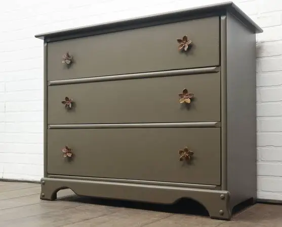 Beautiful refinished mid century dresser