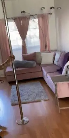 Silver Glittery 5-Arm Arch Floor Lamp