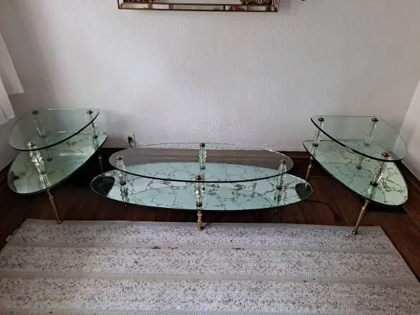 Vintage mcm table set