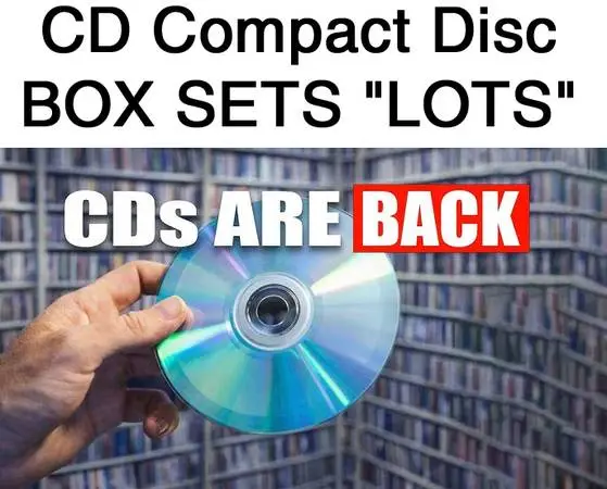 CD Box Sets Various Artist, Country, Rock, Pop, Etc