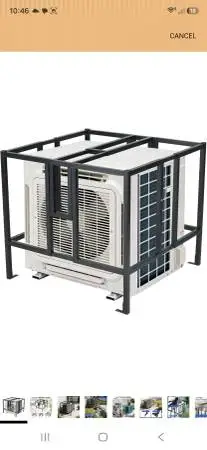 Ac unit cage