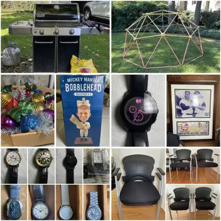 Wonderful On-Site Estate Sales With Vintage Watches, Holiday Decors, V