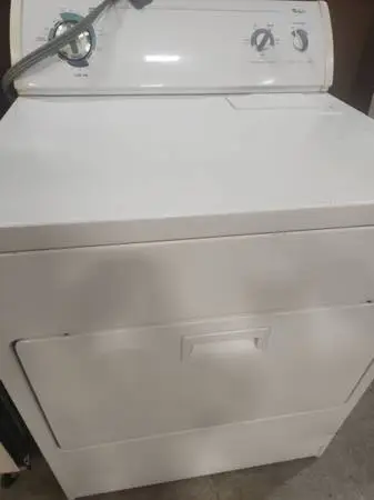 Quiet dry Whirlpool electric dryer