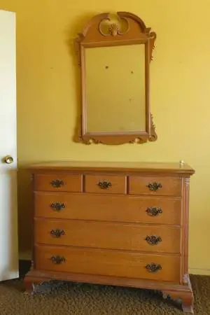 Antique-style bedroom dresser