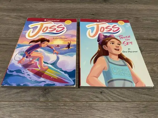 AMERICAN GIRL JOSS by Erin Falligant #1 & #2 Paperback Books