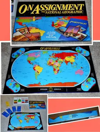 On Assignment With National Geographic - Travel - Board Game