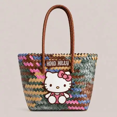 [NEW] Hello Kitty Basket Bag - Small (See Description)