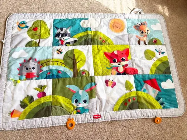 59” x 39” Tiny Love Meadow Days Super Play Mat.