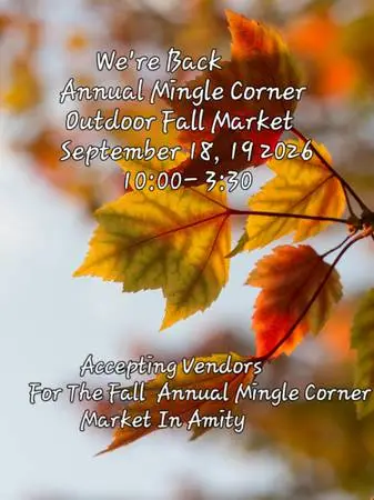 Annual Mingle Corner Outdoor Market/$10 FEE FOR VENDORS