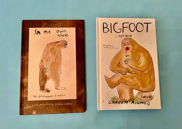 Bigfoot books $8 each - NEW