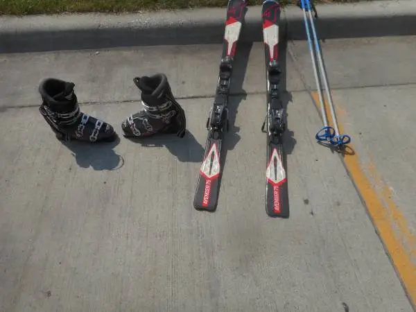 SKIS, BOOTS, AND POLES (price reduction $125)
