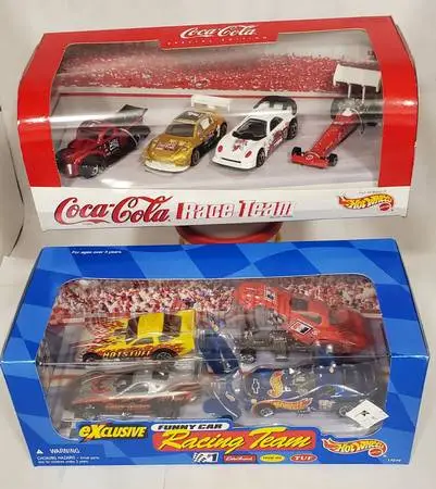 97-99 Hot Wheels COCA-COLA RACE TEAM TOYS-R-US EXCL/RACING TEAM 4 CAR