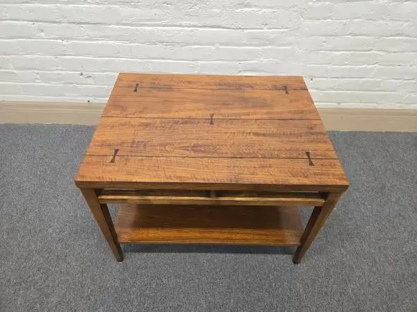 Mid-century End Table, Lane Tuxedo
