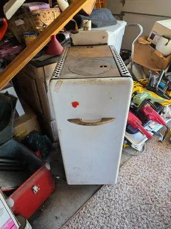 Vintage cook wood stove