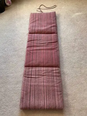 Patio Chaise Lounge Cushion. (72” x 22.5”)