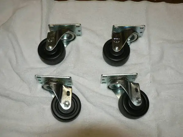 4 - 5030 Series 3 Hard Rubber Wheel Swivel Casters