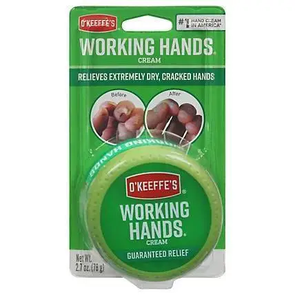 Brand New Working Hands Cream, 2.7 OZ Jar. Never Opened Still Sealed.