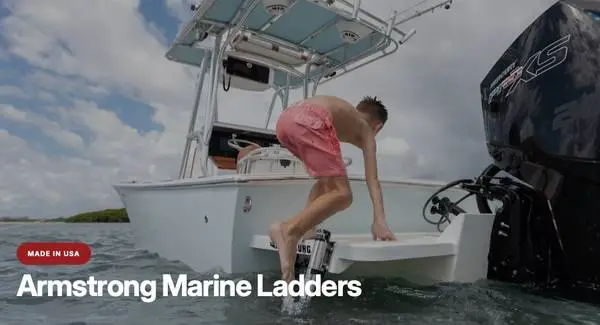 Armstrong Marine Ladders for boat