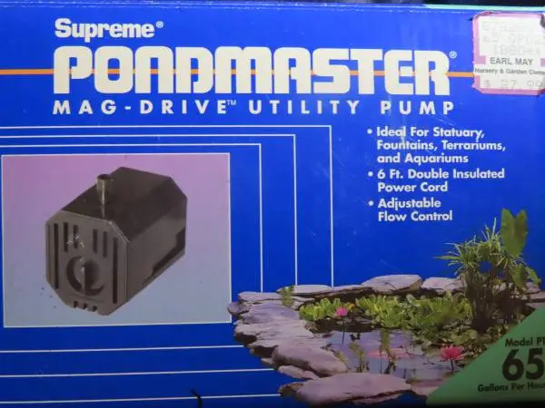 PONDMASTER Water Pump - New in box