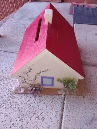 Wedding / 0ther House For Cards Gifts W Slot Hinged Door $10
