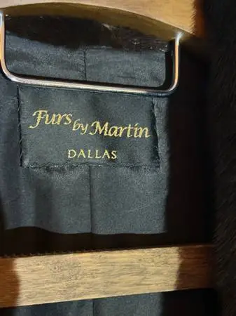 Black-Glama Black Mink Coat