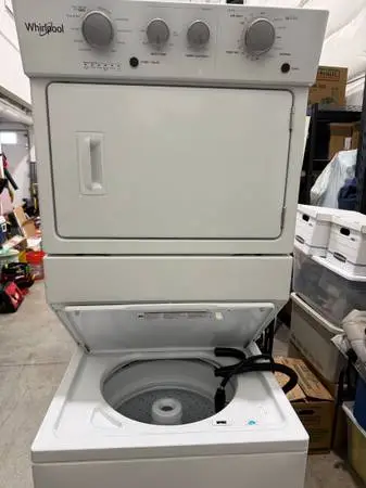 Whirlpool Stacked Washer and Dryer