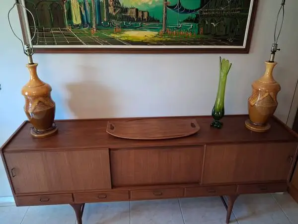 Mid Century Scandinavian Svante Skogh Teak Credenza / Sideboard.