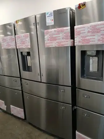 New samsung stainless steel 4 door refrigerator