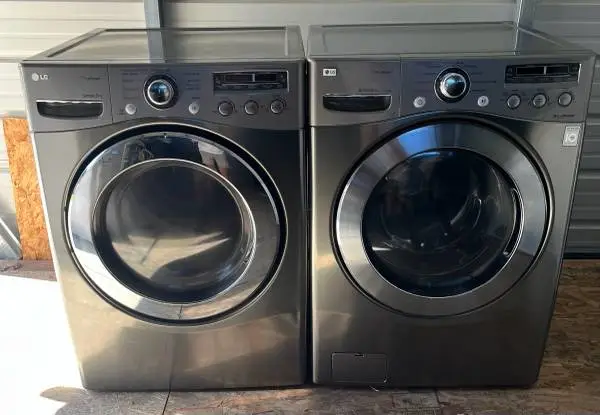 Washer and dryer