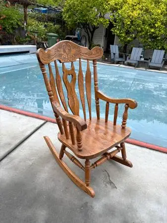 Wood Rocking Chair
