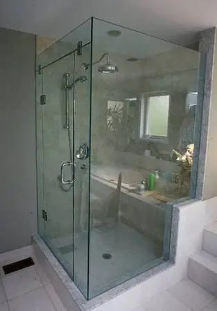 -Frameless showers!!