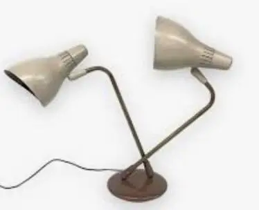 Gerald Thurston Vintage 1950s MCM Lightolier Desk or Table Lamp