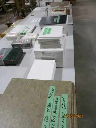 Boxes of Tile #3853